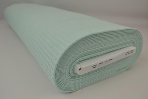 Waffle fabric 41 light mint