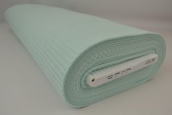 Waffle fabric 41 light mint