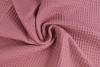 Waffle fabric 38 dark old pink