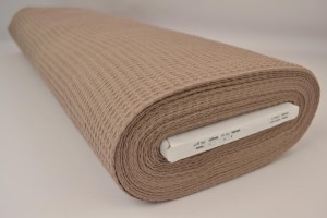 Waffle fabric 69 taupe