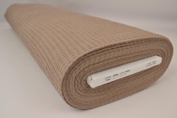 Waffle fabric 69 taupe