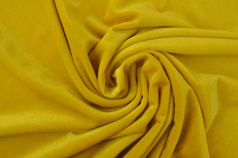velvet stretch 07 yellow