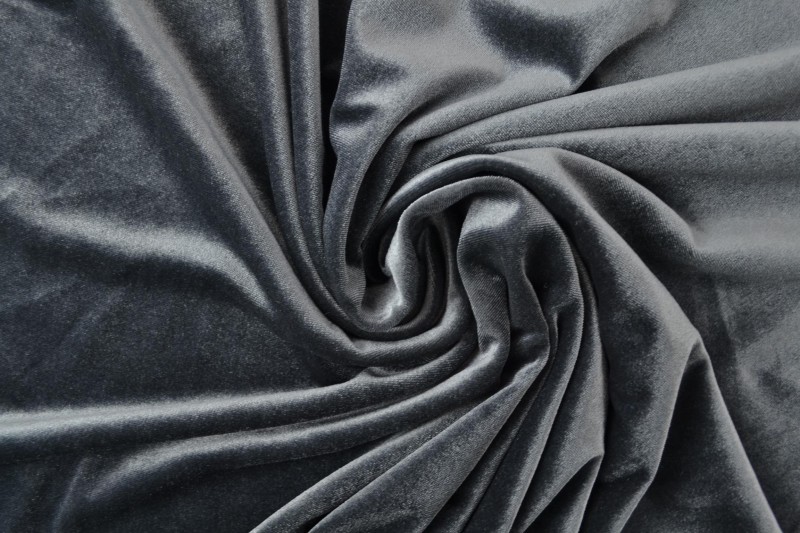 velvet stretch 17 dark grey