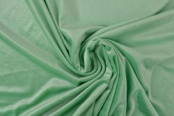 velvet stretch 14 mint green