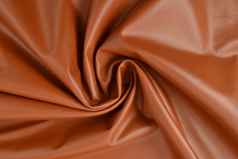 Imitation leather 34 cognac
