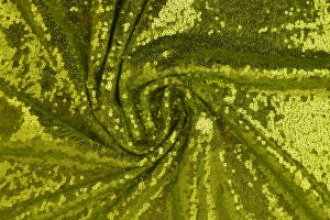 Sequins 12 lime green