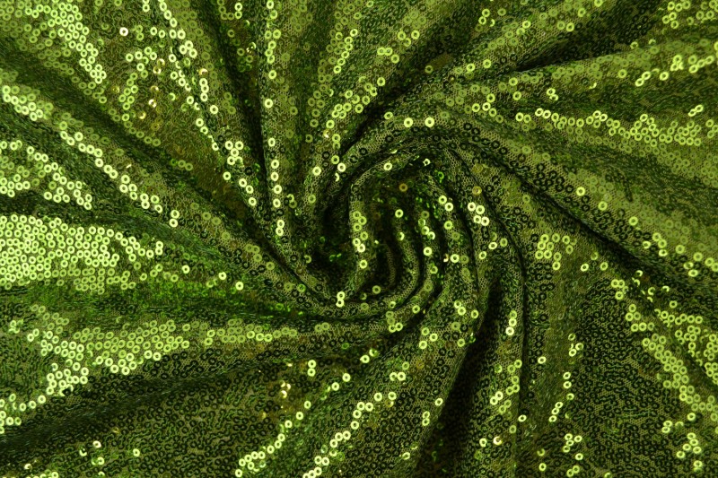 Sequins 14 moss green