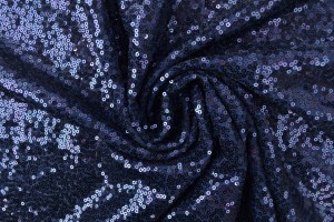 Sequins 15 navy blue