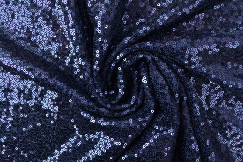 Sequins 15 navy blue