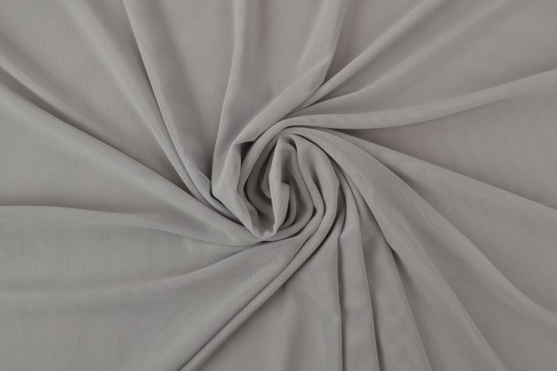 Lycra tulle 25 silvergrey