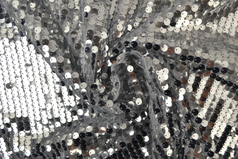 Sequins XL 04 silver