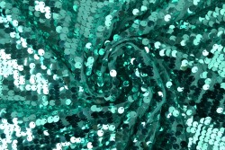 Sequins XL 02 aqua blue