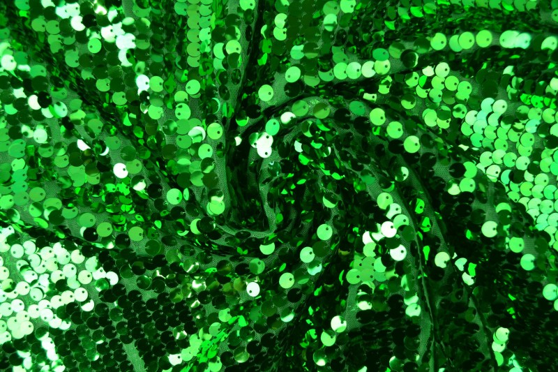 Sequins XL 13 green