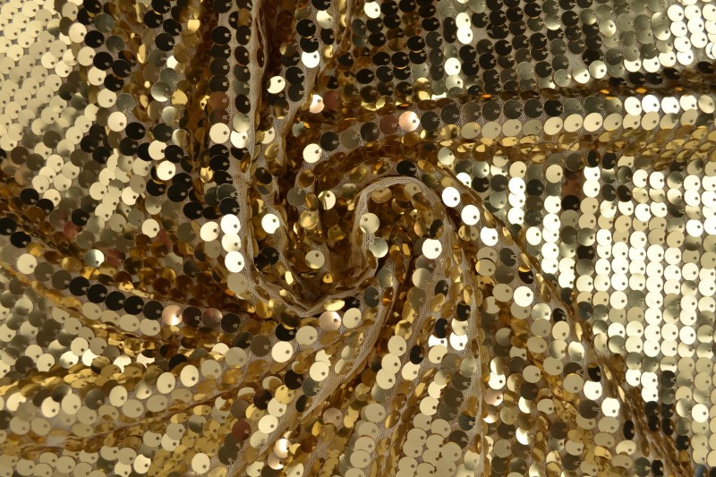 Sequins XL 22 champagne