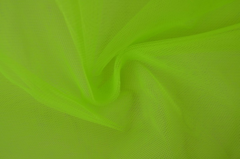 Tulle 16 lime green
