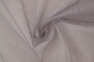 Tulle 25 silver grey