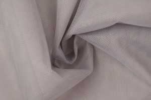 Tulle 25 silver grey