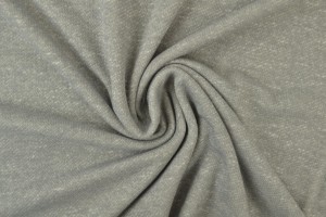 French Terry melange 25 silvergrey