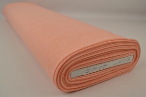 French Terry melange 40 salmon pink