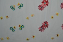 Mesh embroidered 02-4