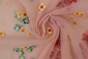 Mesh embroidered 02-6