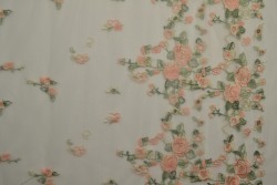 Mesh embroidered 16-1