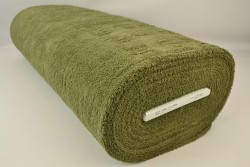 Towelling 33 moss green