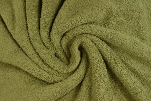 Towelling 33 moss green