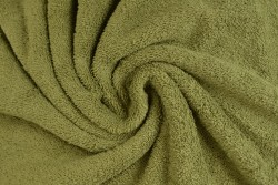 Towelling 33 moss green