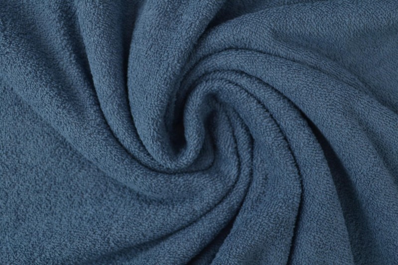 Towelling 138 steel blue