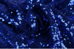 Sequins 05 cobalt blue