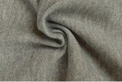 French Terry melange 25 silvergrey