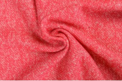 French Terry melange 30 pink