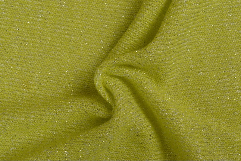 Jersey lurex 16 lime green