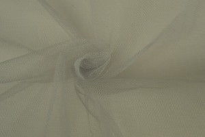 Tulle 25 silver grey