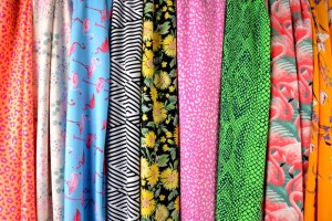 Checkered fabrics